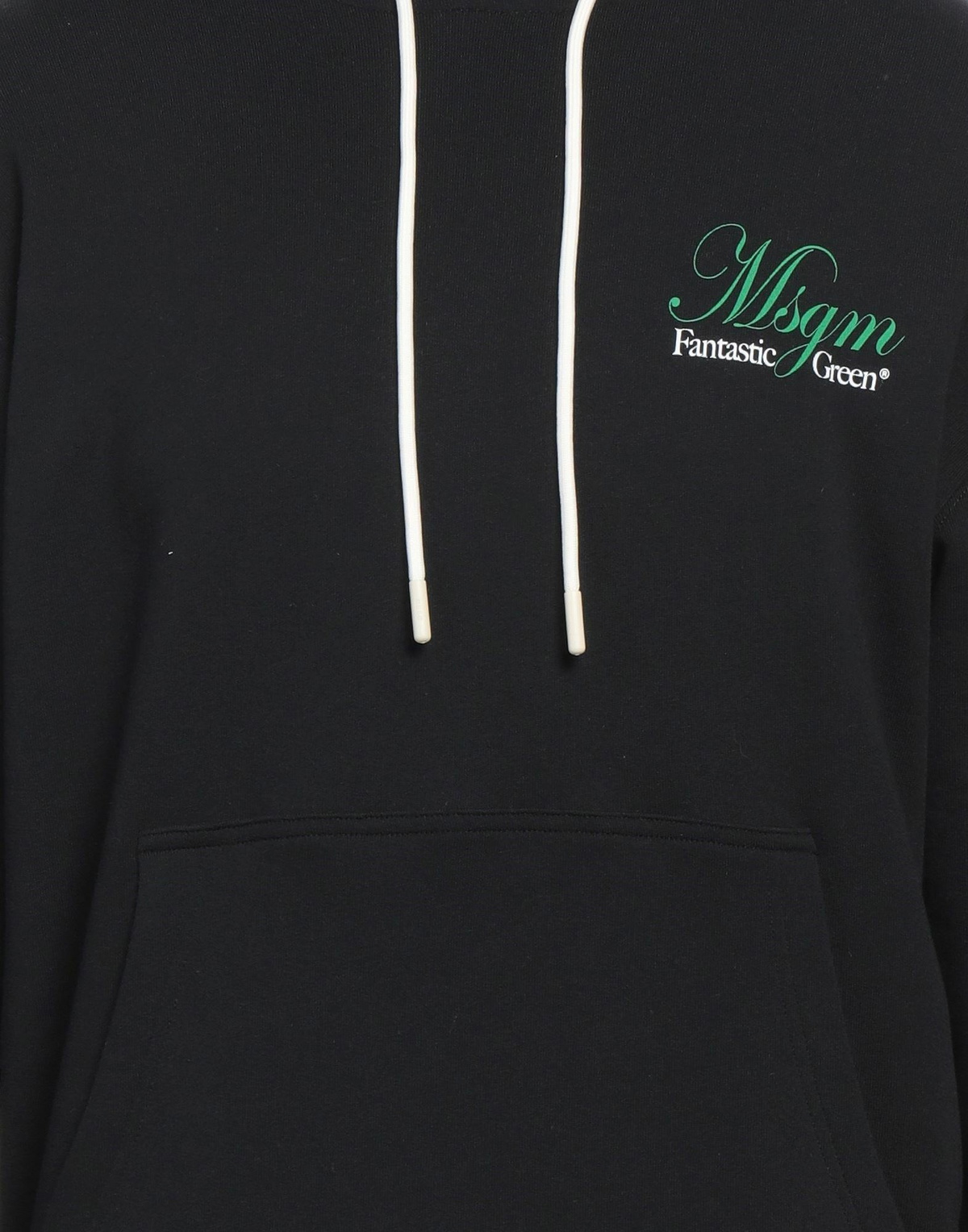 Msgm Mens Sweatshirt in Black