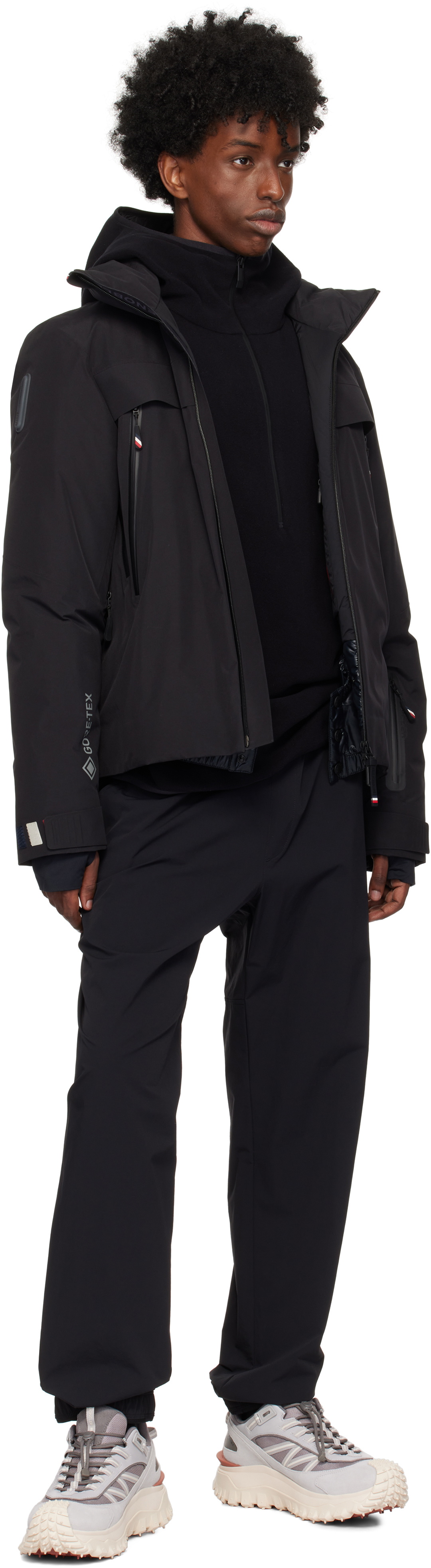 Moncler Grenoble Black Balmhorn Down Jacket Moncler Grenoble