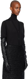 The Row Black Harrell Vest