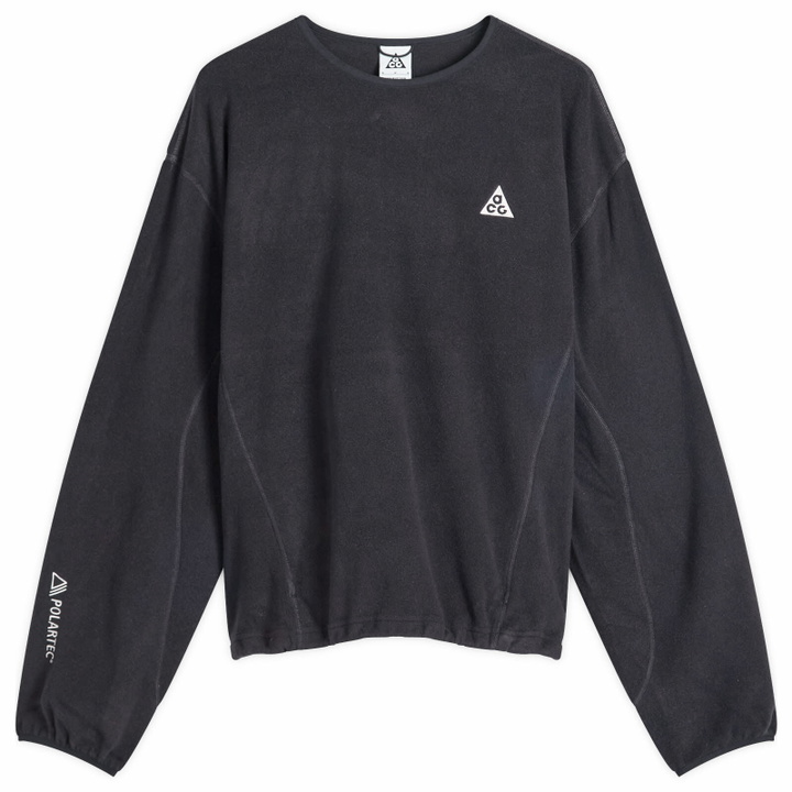 Photo: Nike Men's ACG Wolf Tree Crew Sweat in Black/Anthracite/Summit White