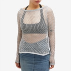 House Of Sunny Women's Silver Plated Knit in Chrome