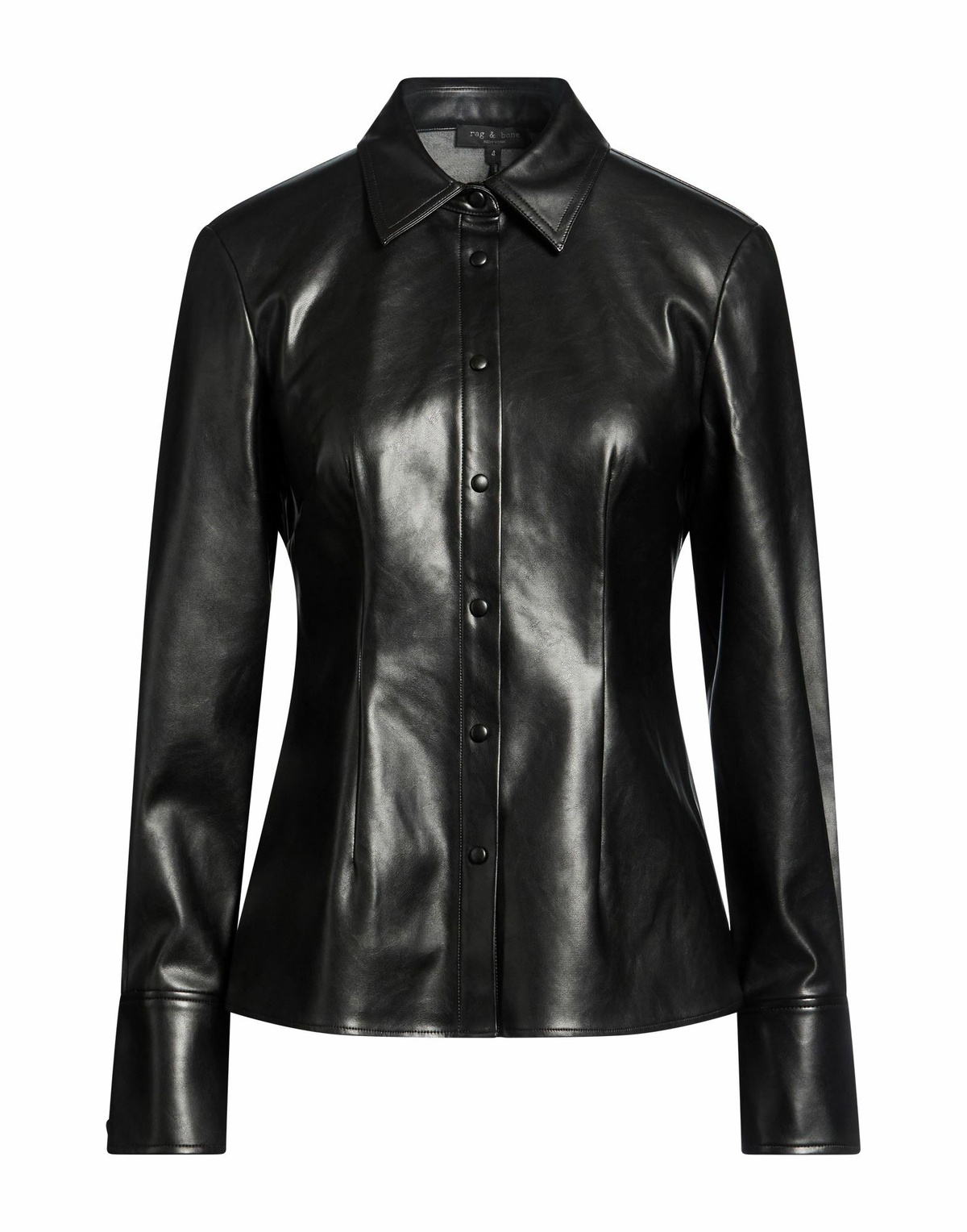 Rag & Bone Womens Shirt in Black