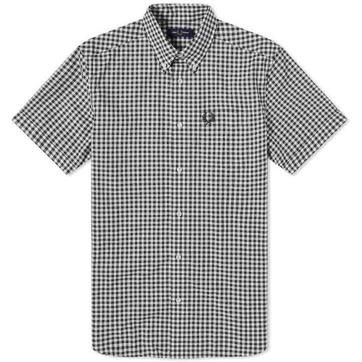 Photo: Fred Perry Gingham Short Sleeve Shirt
