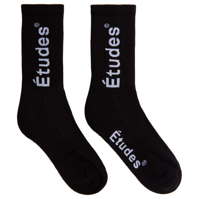 Photo: Etudes Black Member Etudes Socks