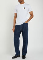 Belstaff Logo-appliquéd Cotton T-shirt White