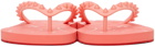 Christian Louboutin Pink Loubi Flip Thong Sandals