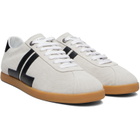 Lanvin Off-White & Black Glen 2.0 Leather Sneakers