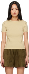 Carter Young Yellow Crewneck T-Shirt