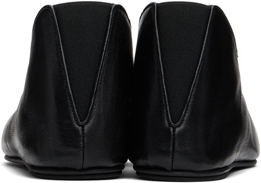 Loulou Studio Black Rachel Slip-on Loafers