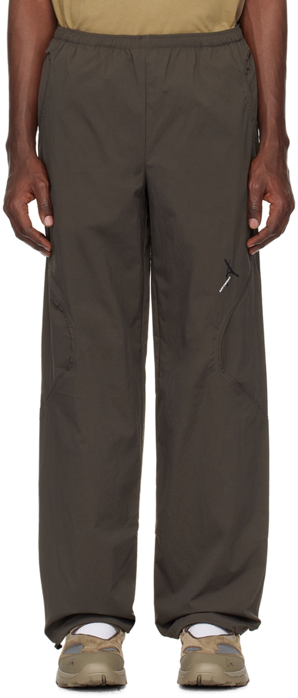 Photo: AFFXWRKS Brown Transit Trousers