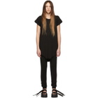 Boris Bidjan Saberi Black Garment-Dyed T-Shirt
