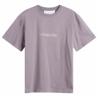 KA_YO_Prototype Men's Boxy Washed Graphic T-Shirt in Sparrow