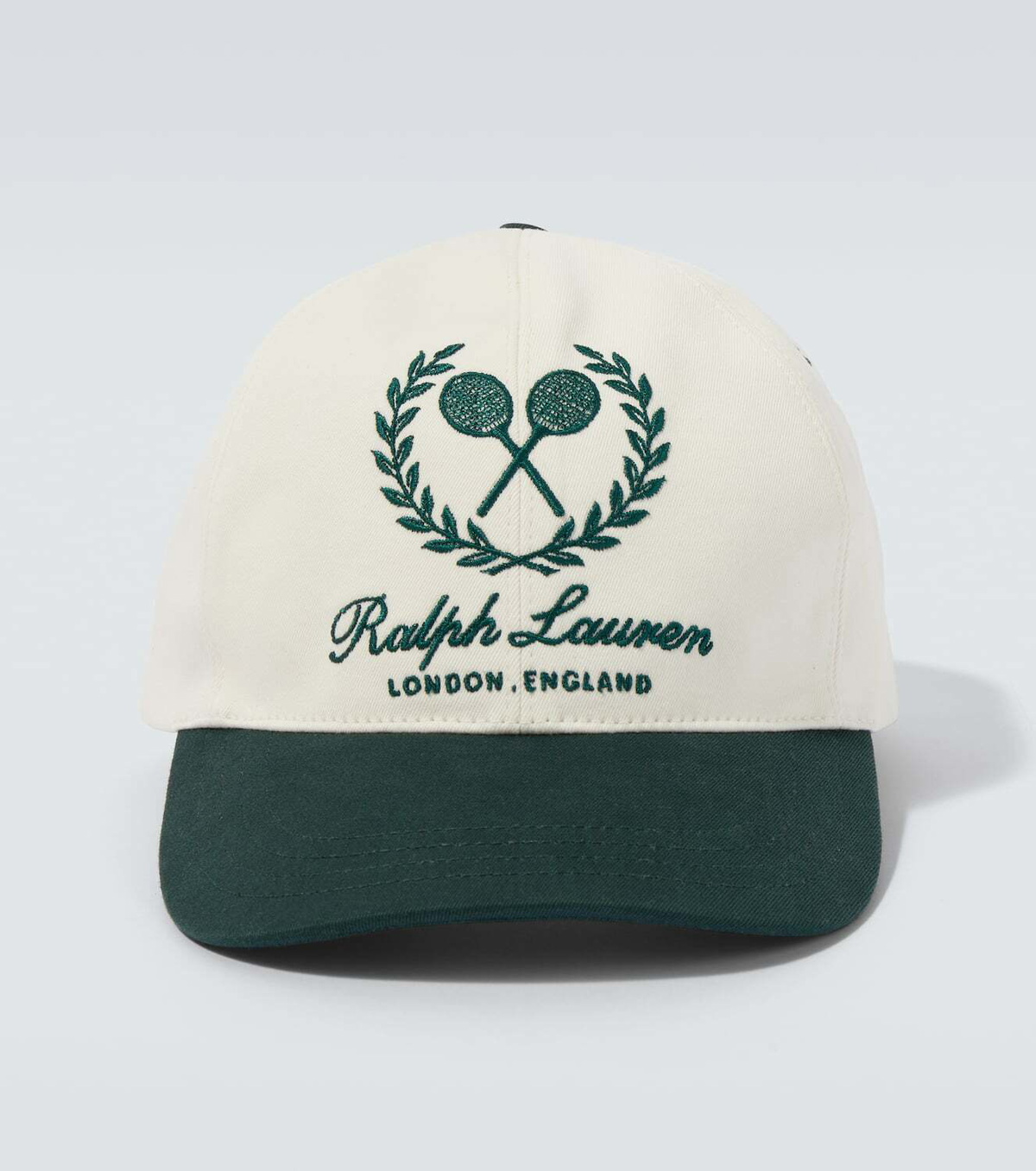 Ralph Lauren Purple Label Embroidered twill baseball cap