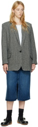 Isabel Marant Etoile Off-White & Black Cikaito Blazer