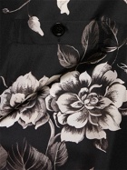 DOLCE & GABBANA Flower Printed Silk Shirt