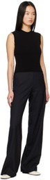 Arch The Navy Simple Line Trousers