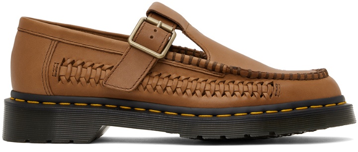 Photo: Dr. Martens Tan Adrian T-Bar Leather Loafers