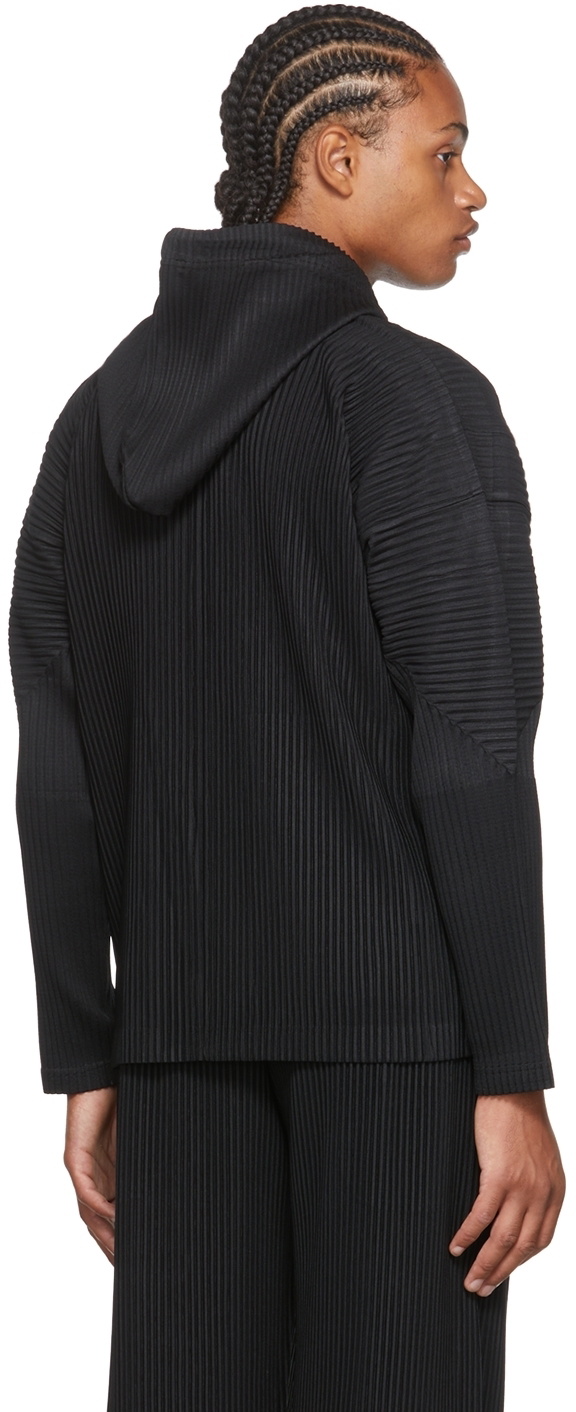 Homme Plissé Issey Miyake Black Monthly Color July Hoodie