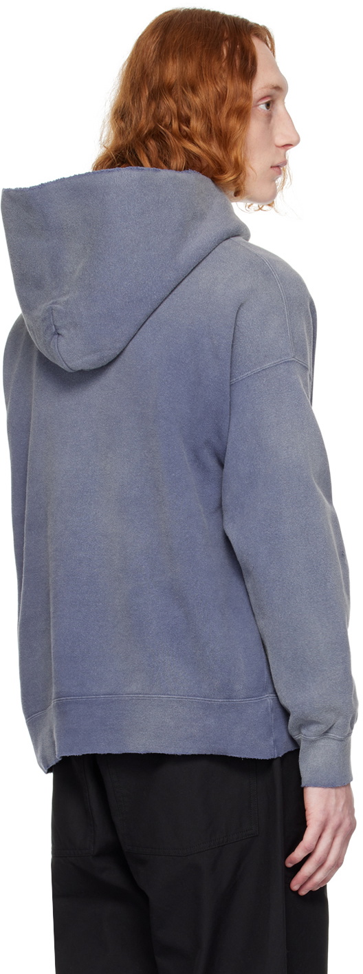 visvim Navy Jumbo SB Hoodie