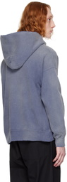visvim Navy Jumbo SB Hoodie