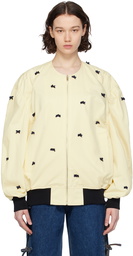 Pushbutton Yellow Ribbon Bomber Jacket