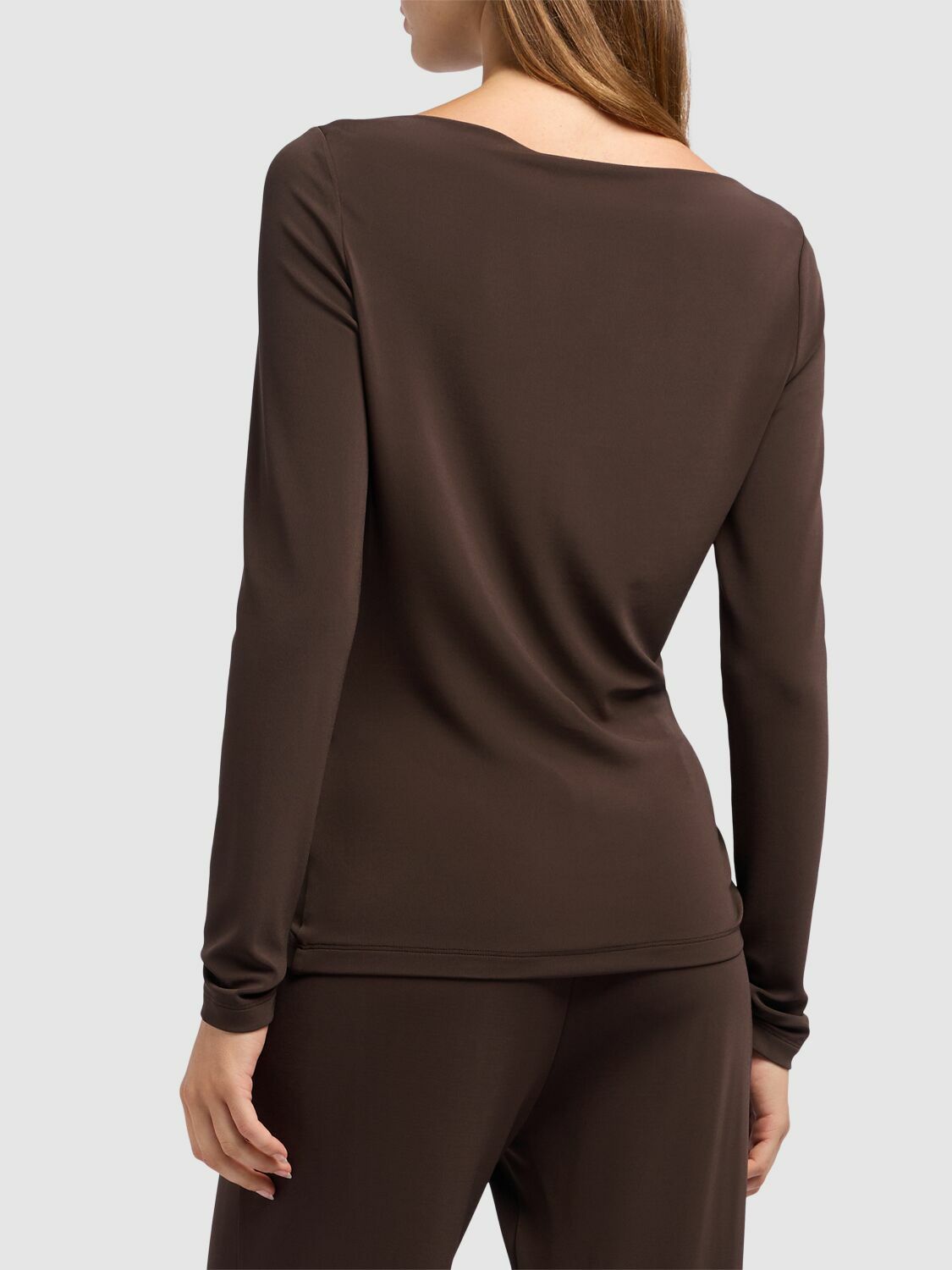 MAXMARA [カトゥッロ] ジャージー ドレープ Tシャツ CATULLO MAX MARA Catullo Crepe Jersey Top Max Mara