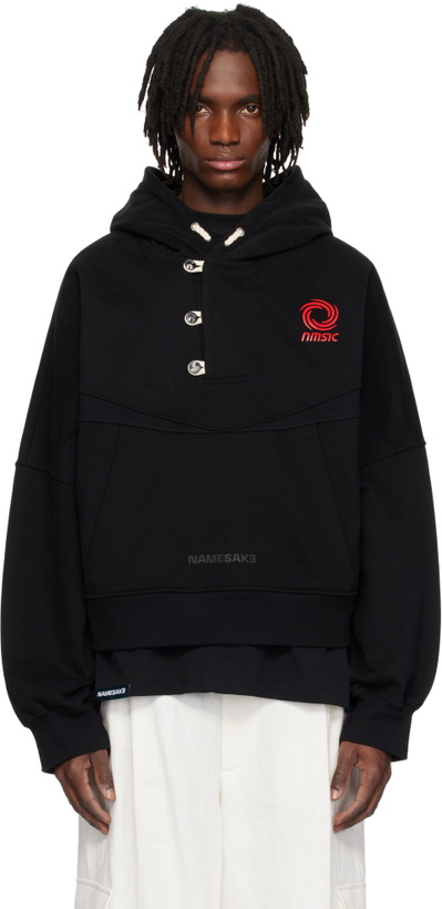 Photo: NAMESAKE Black Winfar Fisherman Hoodie