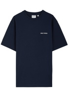Daily Paper Dias Logo Cotton T-shirt Blue