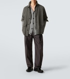 Giorgio Armani Linen-blend cardigan