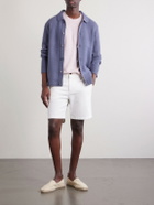 Mr P. - Textured Wool and Cashmere-Blend Overshirt - Blue