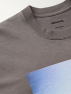 NEIGHBORHOOD - Verano de Amor Printed Cotton-Jersey T-Shirt - Gray