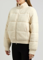 Guest In Residence Reversible Quilted Wool-blend Jacket Cream
