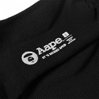 Men's AAPE College Sports Sock in Black