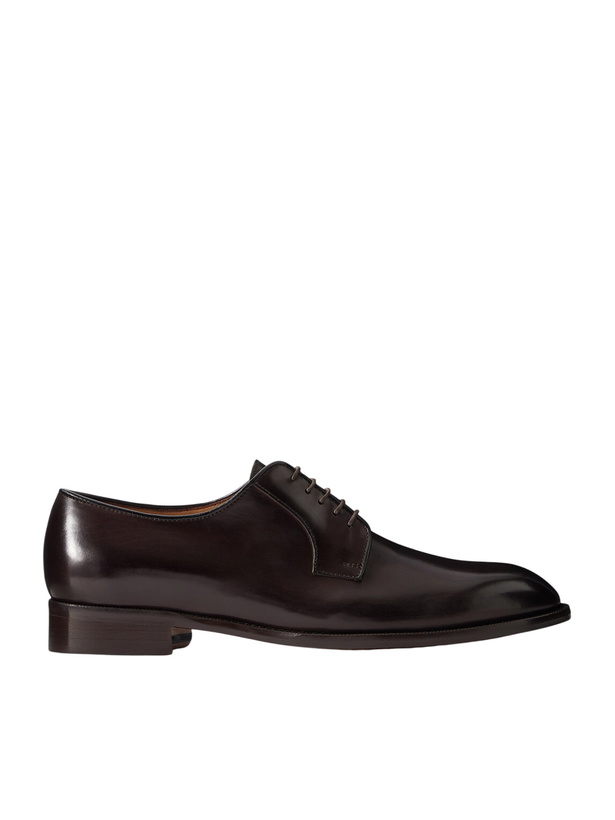 Photo: Mr P. - Leather Derby Shoes - Brown
