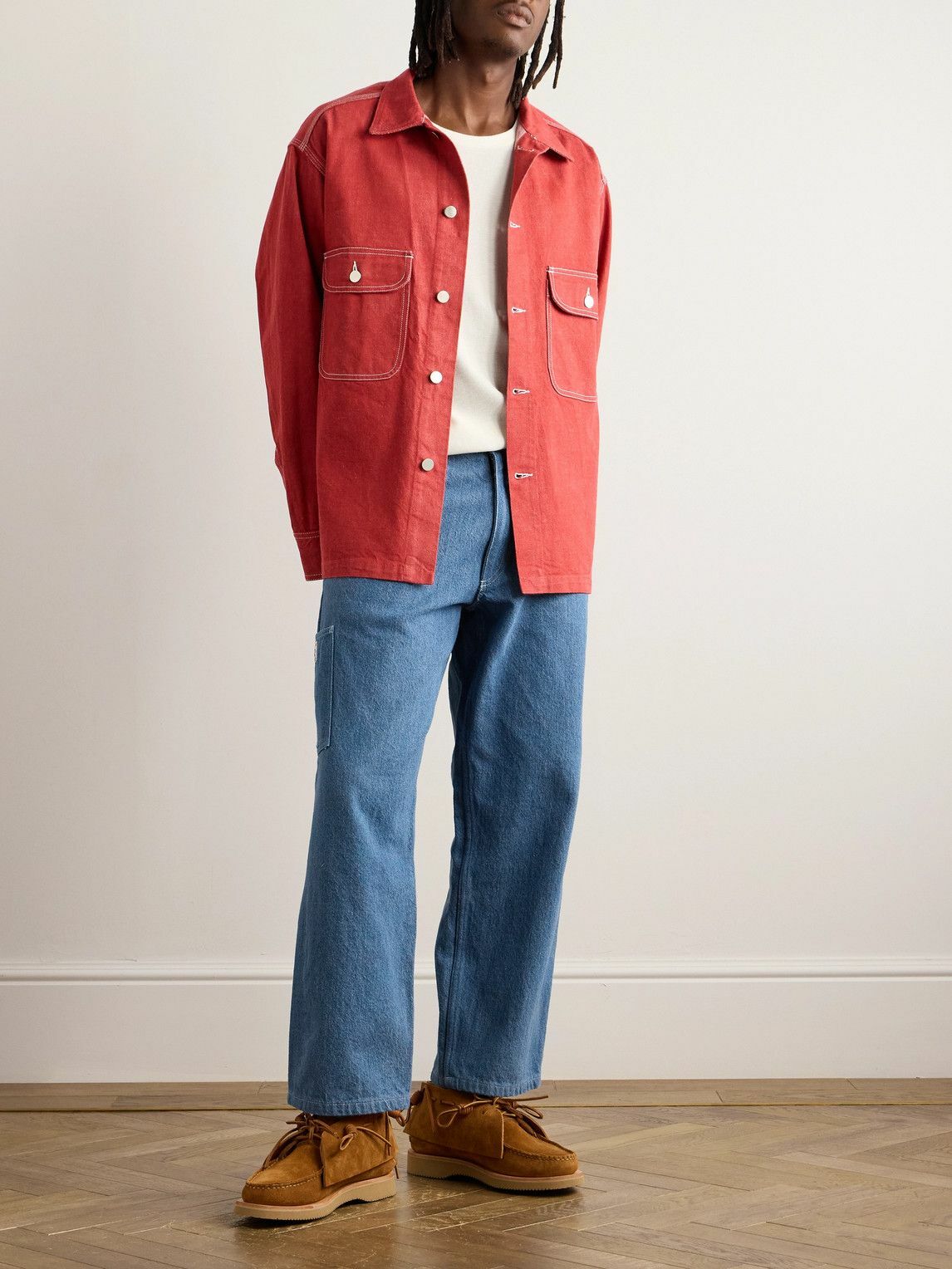 Randy's Garments - Straight-Leg Jeans - Blue