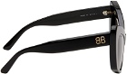 Balenciaga Black Monaco Sunglasses
