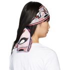 Emilio Pucci Multicolor Silk Printed Long Scarf Headband