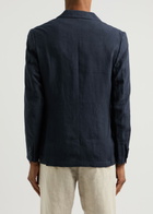 Percival Linen Blazer Navy
