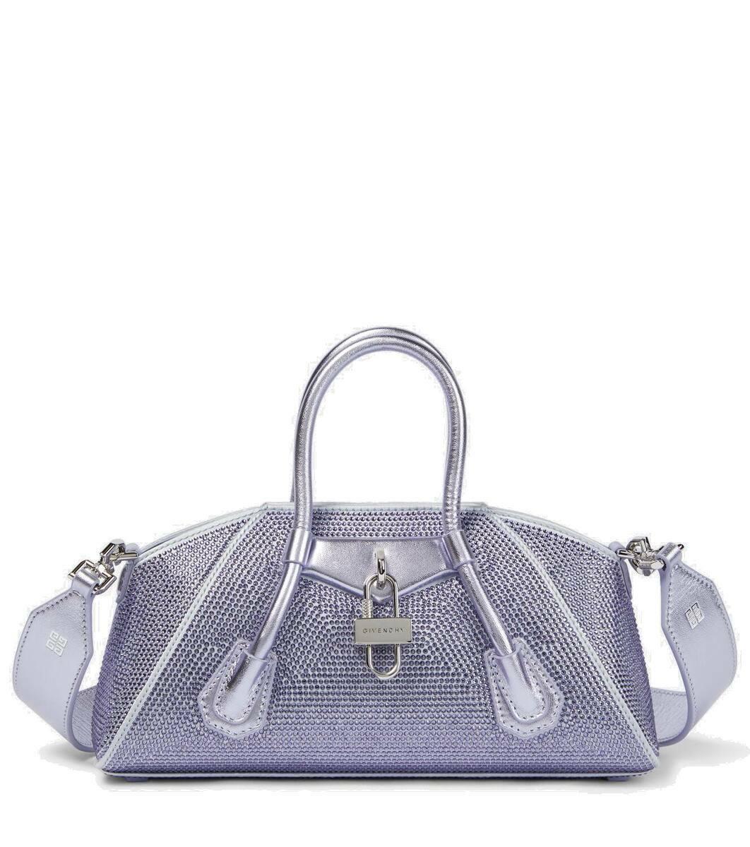 Small Antigona bag in Box leather in - black | Givenchy US