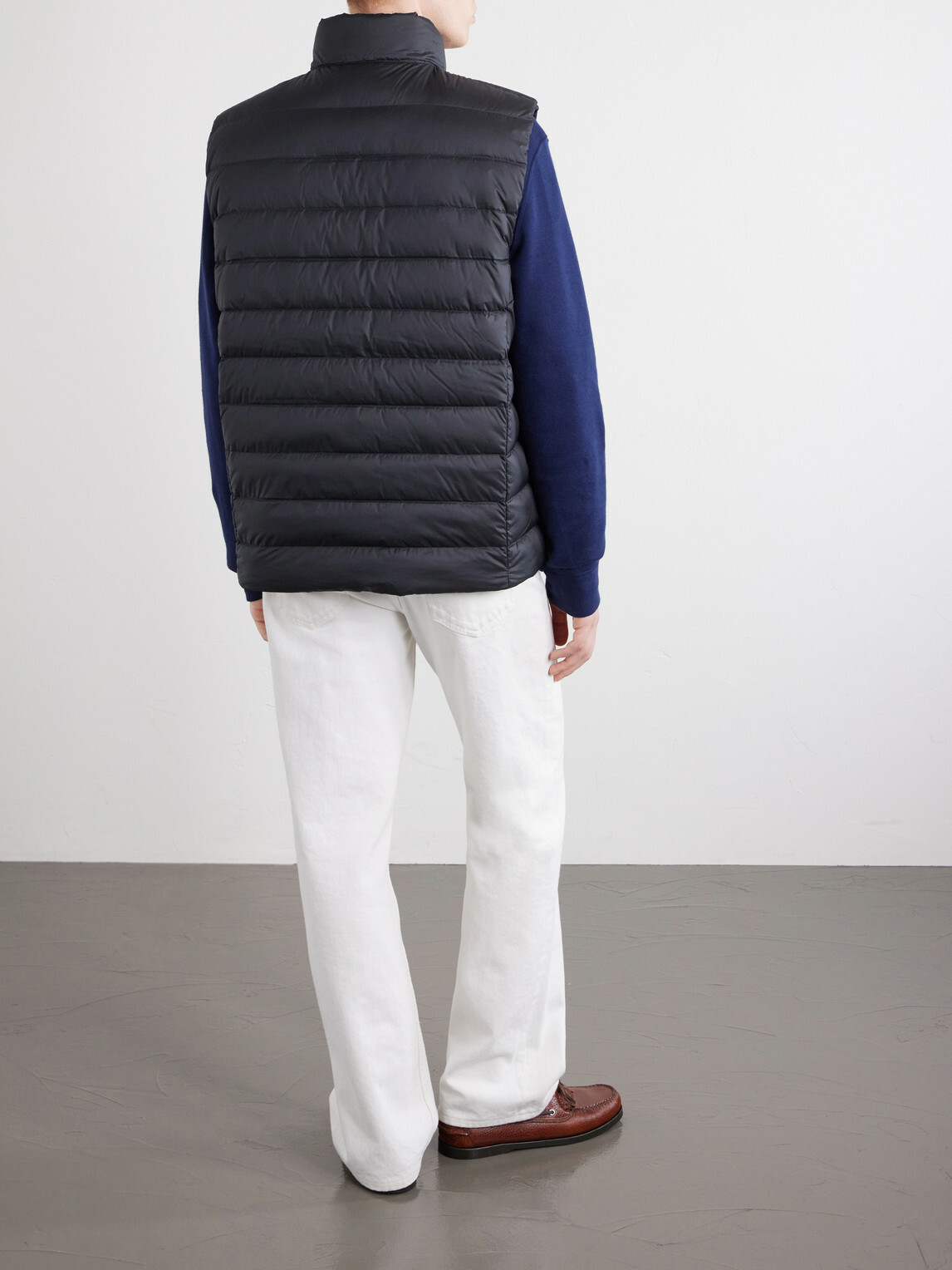 Polo Ralph Lauren - Logo-Embroidered Quilted Shell Down Gilet - Black