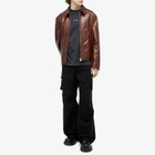 Acne Studios Men's Lauwka Vintage Nappa Jacket in Brown