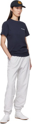 Sporty & Rich Navy 'Health is Wealth' T-shirt