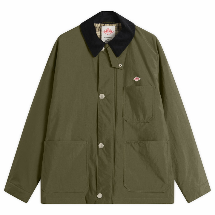 Photo: Danton Men's Coverall Jacket in Dark Olive