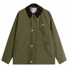 Danton Men's Coverall Jacket in Dark Olive