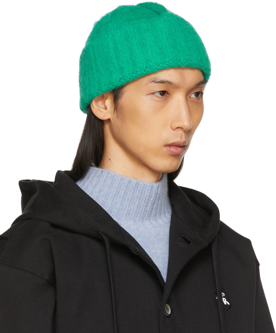 【人気商品】 Ader Error Rivington beanie ADER error Green Rivington Beanie ADER error