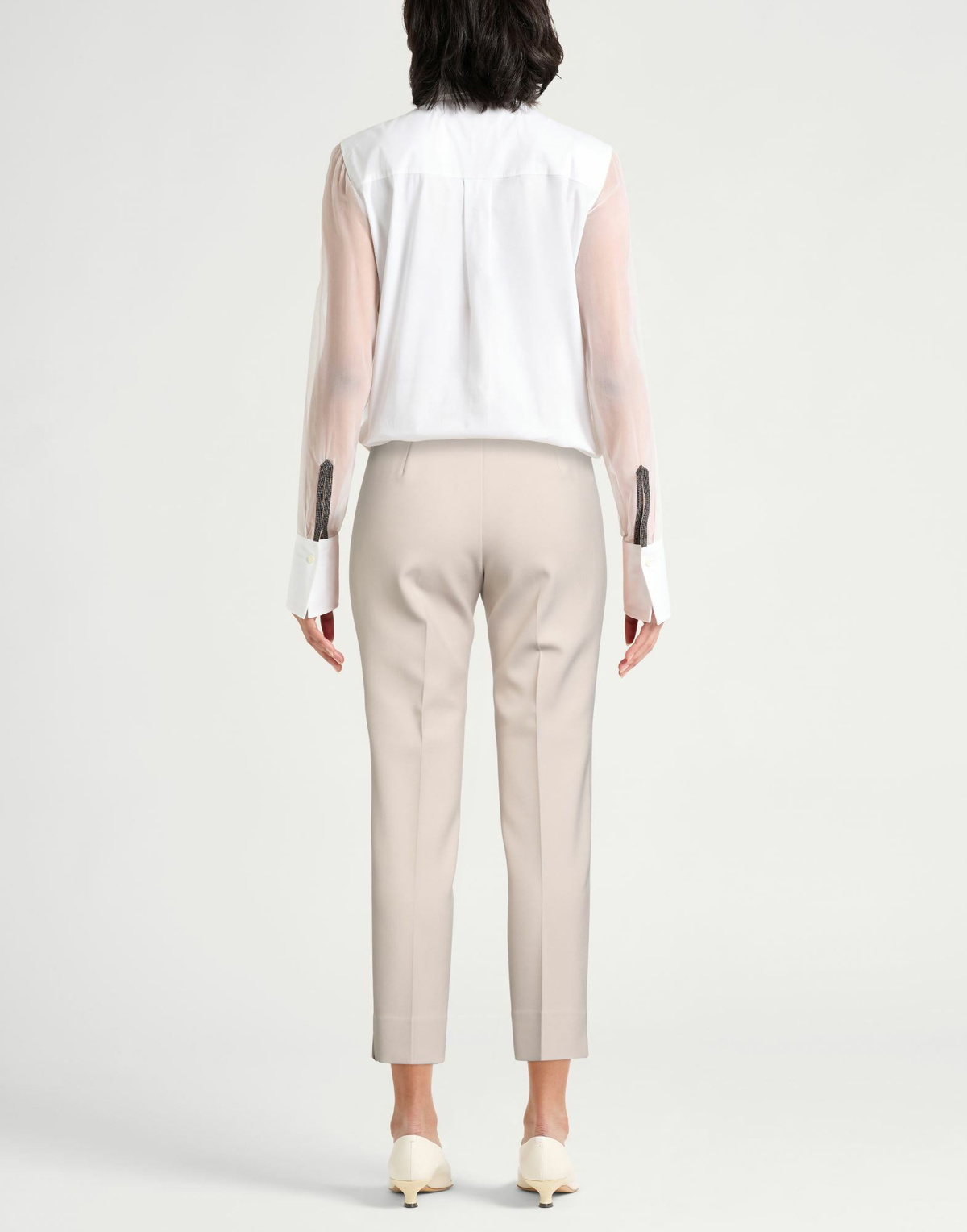 Peserico Womens Pants in Cream