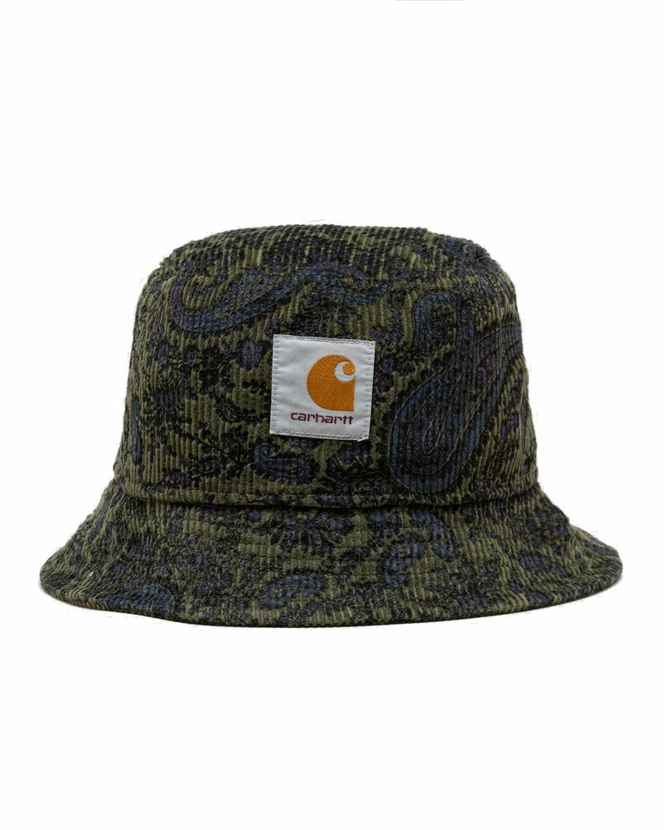 Photo: Carhartt Wip Cord Bucket Hat Green - Mens - Hats