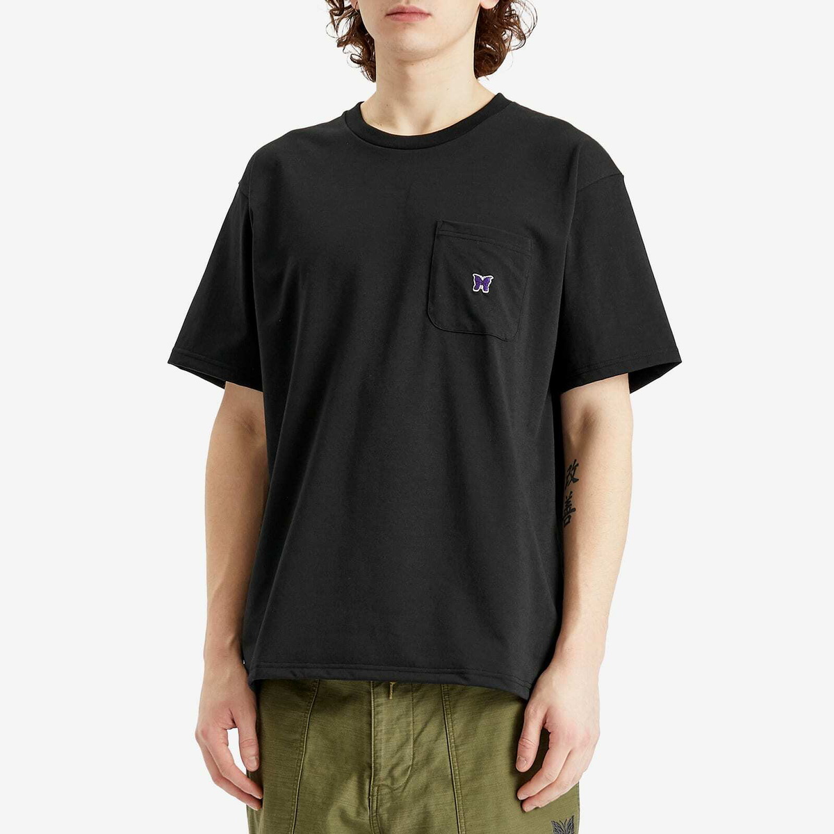 Tシャツ(半袖/袖なし) NEEDLES Papillon Twist Pocket T-shirt Needles - NEEDLES Papillon Twist Pocket T-shirtの通販 by