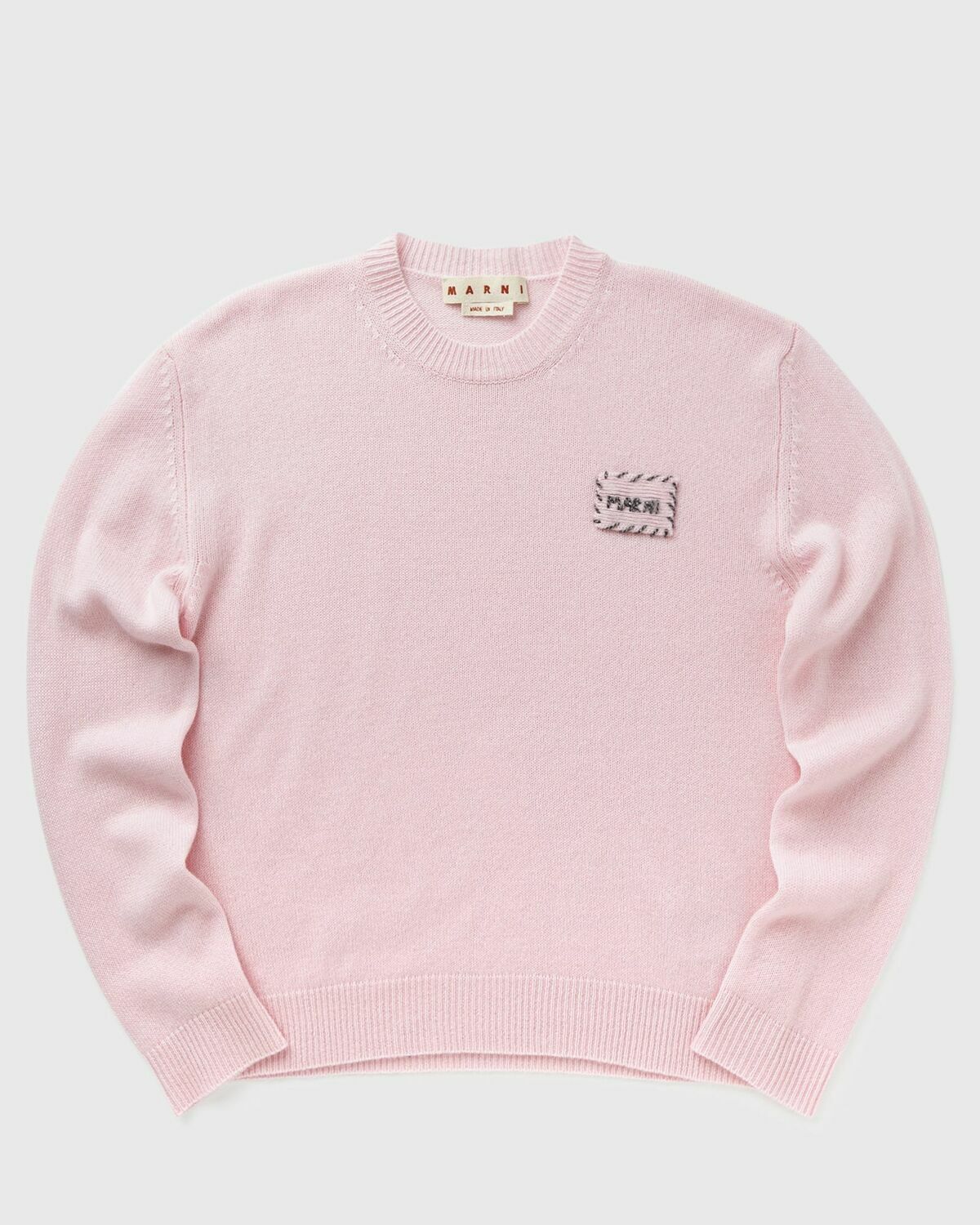 Marni Crewneck Sweater pink Mens Pullover