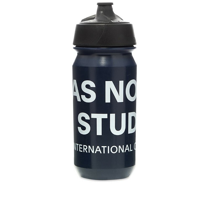 Photo: Pas Normal Studios Men's Bidon Logo Water Bottle in Navy